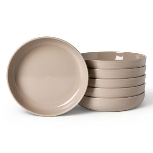 Milkyway 33 oz Pasta Bowls Set of 6 (Cinnamon Brown / Set of 6)