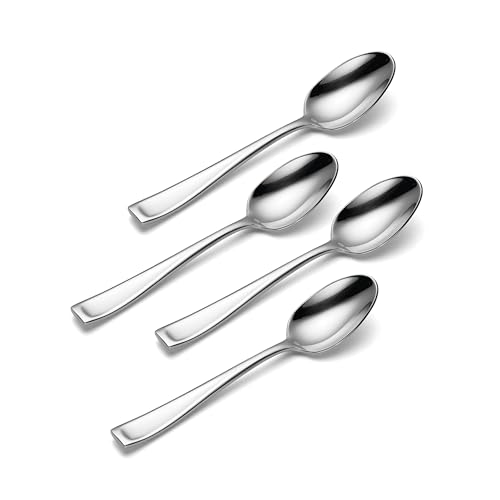 Moda Dinner Spoons Silverware Set for 4 (Dinner Spoons, 4-Piece Set)