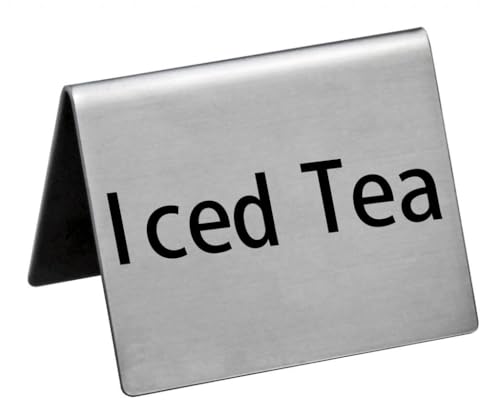 Stainless Steel Table Tent Sign
