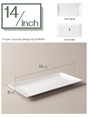 14" Serving Trays (3 Count)