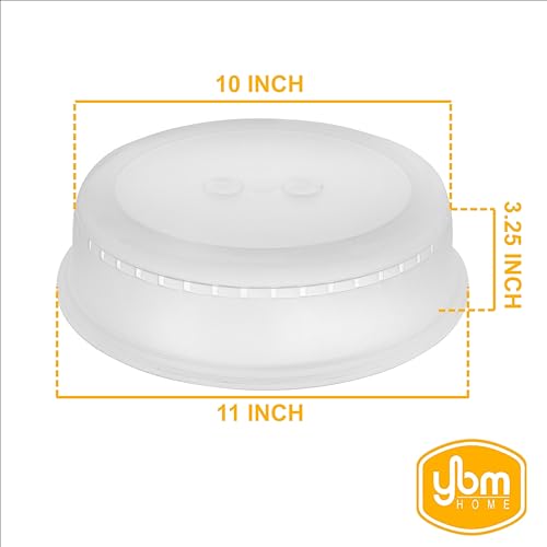 Microwave Splatter Cover Keeps Your Microwave Spotless During Food Heating (3.25x11x10)