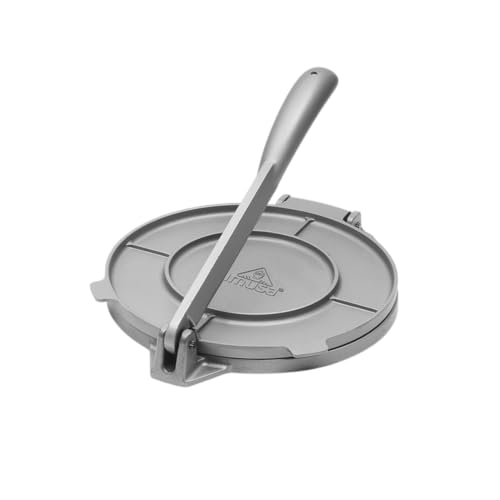 USA MEXI 86005 6" Easy to Use Aluminum Tortilla Press (Grey / 6 Inch)