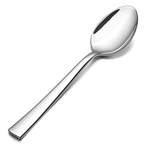 Teaspoon Set of 6 (6.7 Inches(Silver))