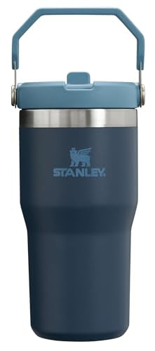 IceFlow Stainless Steel Tumbler (Navy / 20 Ounces)