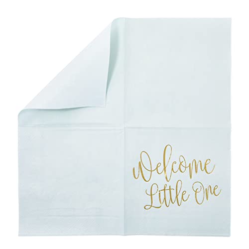 Pastel Blue Party Napkins (50 Pack)