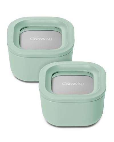 2 Piece Glass Food Storage Container Set (Mist / 1.75 Cup Food Storage (2x))