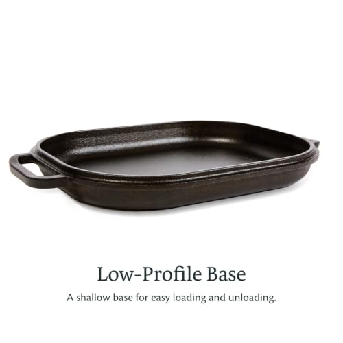 Challenger Bread Pan Cast Iron Loaf Pan with Lid for Artisan Sourdough and Homemade Bread Baking (Bread Pan)