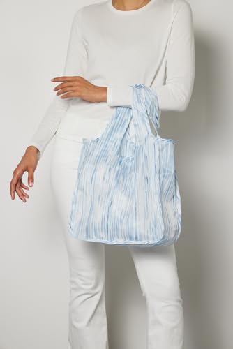 Reusable Grocery Bag (Indigo Reeds)