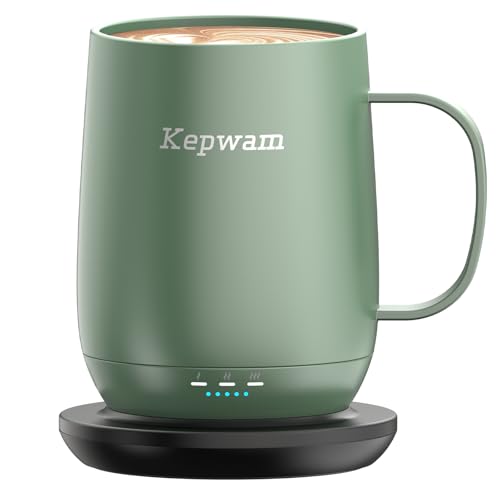 Self Heating Coffee Mug T2 (Sage Green / 16oz)