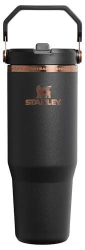 x IceFlow 2.0 Flip Straw Tumbler with Handle (Messi Goat Black / 30 Ounces)