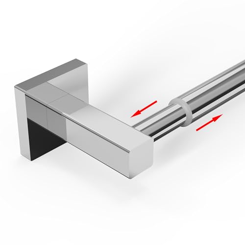 Towel Bar Towel Racks for Bathroom Wall Mounted (Chrome / Wall-Mounted)