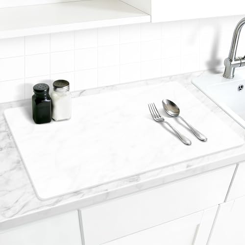 Silicone Mat for Kitchen Counter (Translucent / 27.5" x 16.5")