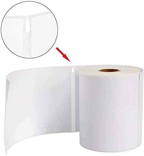 4x6 Direct Thermal Blank Shipping Labels Address Labels for Zebra 2844 Zp (20 Rolls=5000 Labels / White)