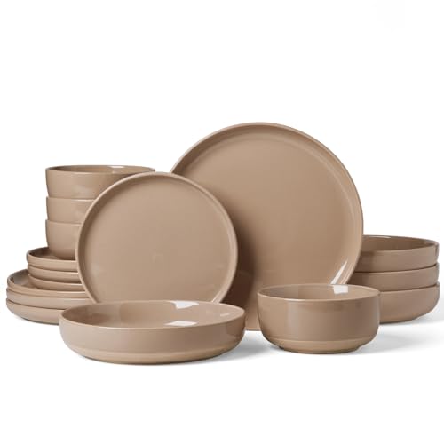 Milkyway 16 Piece Dinnerware Set with Pasta Bowls (4 Count)