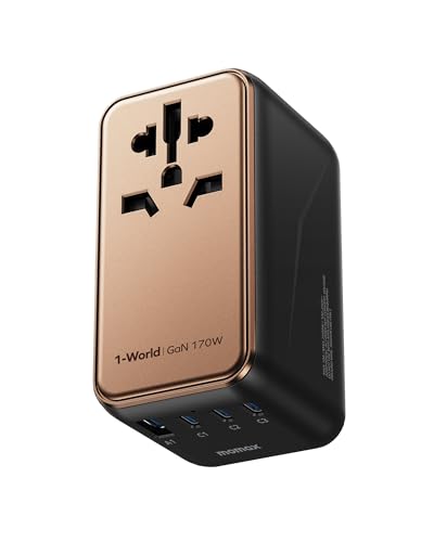 Universal Travel Adapter Worldwide 170W GaN (170 W)