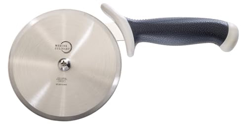 Millennia Pizza Cutter with White Handle (5 Inch Pizza Cutter with White Handle)
