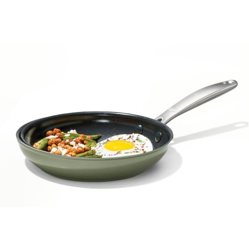 Enhanced 8” Frying Pan Skillet (8" Frying Pan Skillet / Eucalyptus Green)