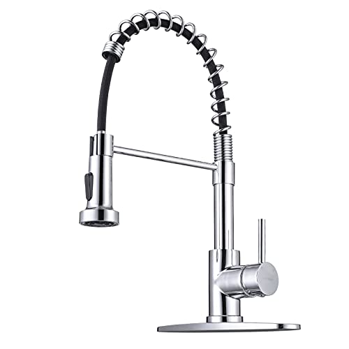 Pull Down Kitchen Faucet (Polished Chrome)