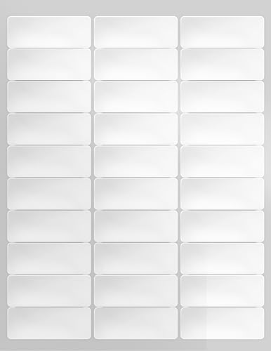 1 x 2-5/8 in 9000 Return Mailing Address and Business Sticker Labels (330 Count)