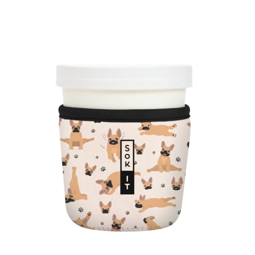 IceCreamSok Insulated Neoprene Cover (Pardon My Frenchie / Fits Tapered Pints)