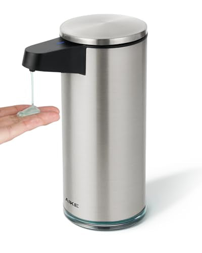 SensePro Automatic Soap Dispenser 12.8oz Spot Resist Stainless Finish (Brushed Stainless Steel)