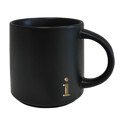 Black Ceramic Coffee Mug (Black-I)