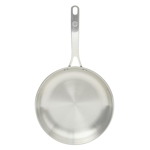 Castelle 10" Stainless Steel Frying Pan Non Toxic Fry Pan Skillet (Stainless Steel / 10" Frying Pan)