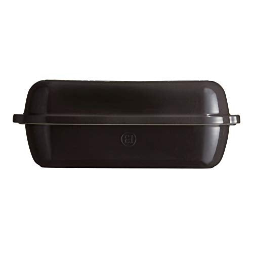 Italian Bread Loaf Baker (Charcoal / 13.4" x 5.3"x 5.5")