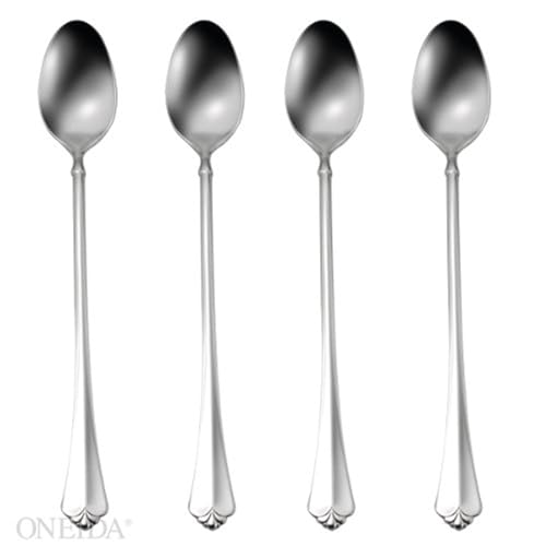 Juilliard Iced Tea Spoons Silverware Set for 4 (Iced Teaspoons, Set of 4)