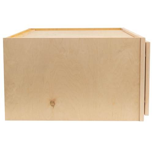 Quicklock RTA (12"D x 36"W x 24"H Standard / Raw Maple)