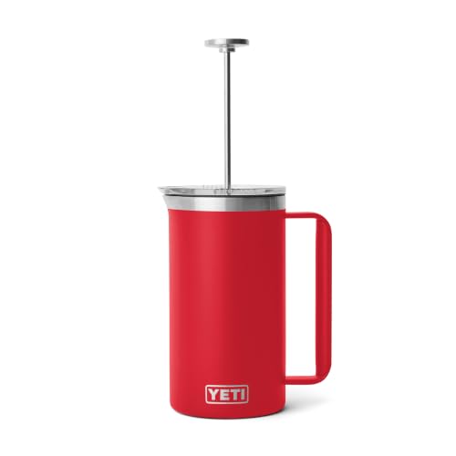 Rambler 34 oz. French Press Coffee Maker (34 Ounce / Rescue Red)