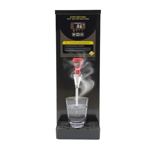 Step Heating Commercial Hot Water Dispenser (8.5 Quarts / Black)
