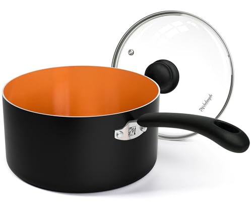4 Quart Sauce Pan with Lid (Copper / 4QT)