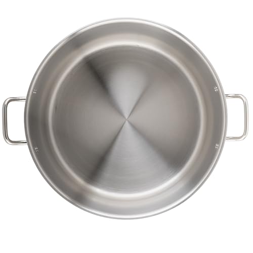 60 qt Stainless Steel Stock Pot with Cover (60 Quarts / Pot With Cover)