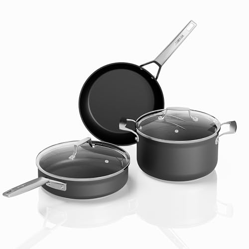 5 Piece Nonstick Pots and Pans Set (5pcs)