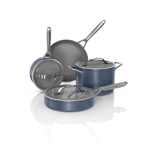 Ceramic Pro 7Piece Cookware Set (7-piece / Midnight Blue)