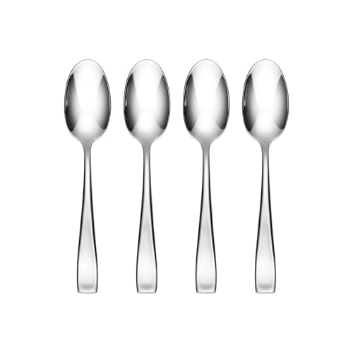 Moda Teaspoons Silverware Set for 4 (Teaspoons, 4-Piece Set)