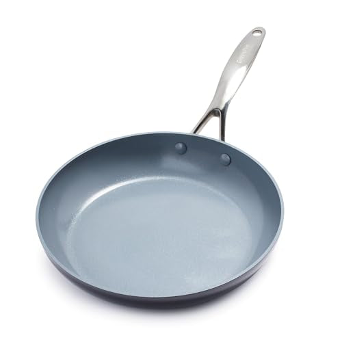 Valencia Pro Hard Anodized Healthy Ceramic Nonstick 10" Frying Pan Skillet (10" Frying Pan Skillet / Gray)