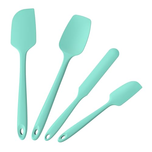 600°F Heat Resistant Silicone Spatula Scrapers (4 Count)