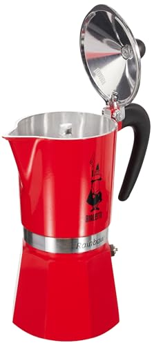 Rainbow Moka Pot in Red (6 Cups / Red)