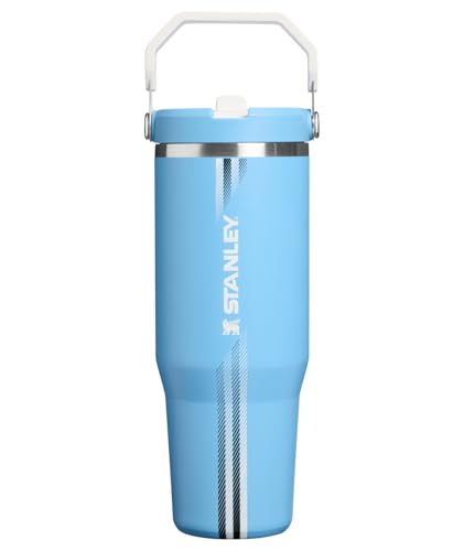 IceFlow 2.0 Flip Straw Tumbler (Team Light Blue White / 30 Ounces)