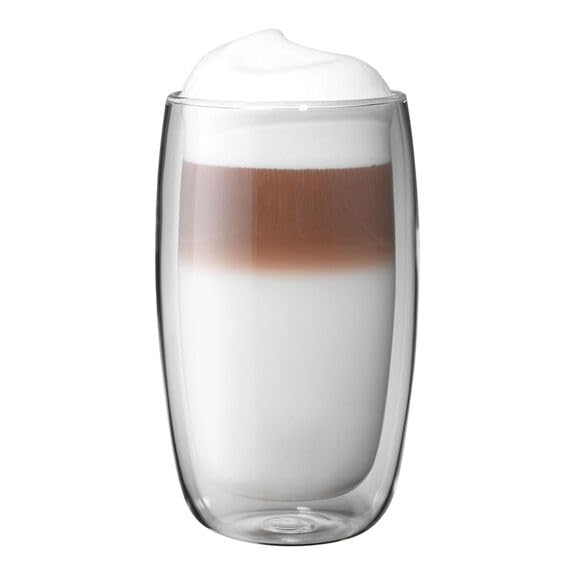 Sorrento Double Wall French Press and Latte Glass (3-pc / French Press and Latte Glass)