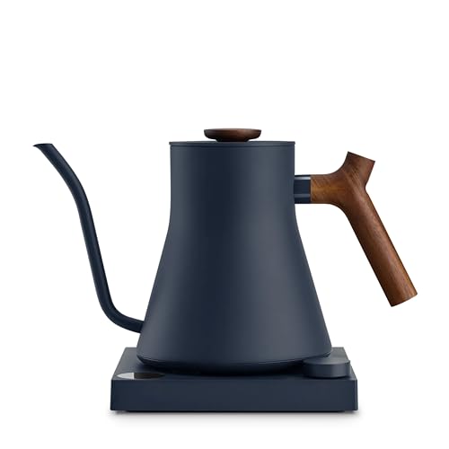 Stagg EKG Pro Gooseneck Electric Kettle (Stone Blue with Walnut Handle / EKG Pro)