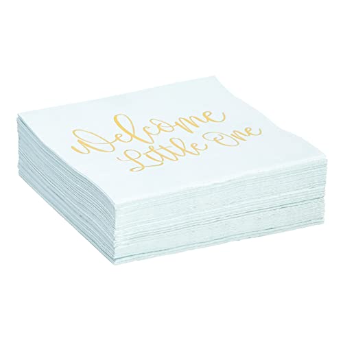 Pastel Blue Party Napkins (50 Pack)