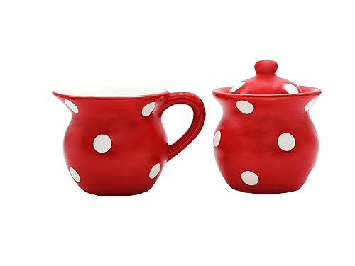 Ceramic Cream and Sugar Set