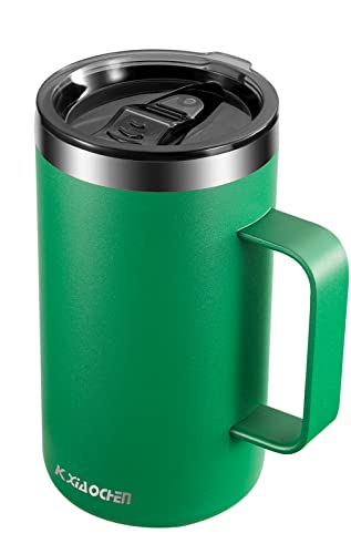 20 oz Insulated Coffee Mug (A1.Emerald / 20 ounces (1 pack))