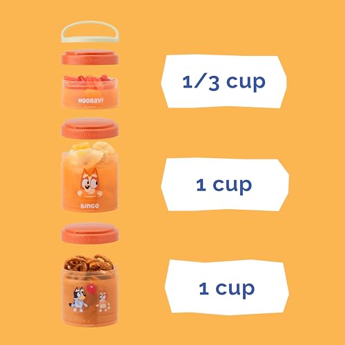 Bluey Snack Containers (Bluey / Hooray!)