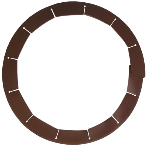 Adjustable Pie Crust Shields Baking Protectors (Brown-1pcs)