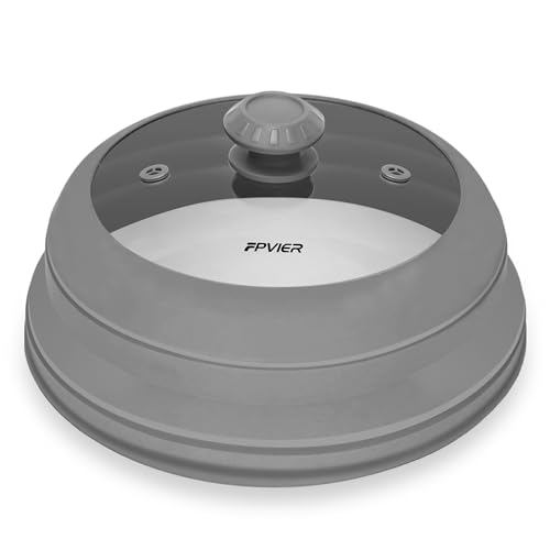 Microwave Splatter Cover (Gray / 10.8inch)