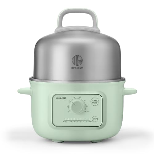 G32 1.6Qt Electric Food Steamer (Cozy Greenish)